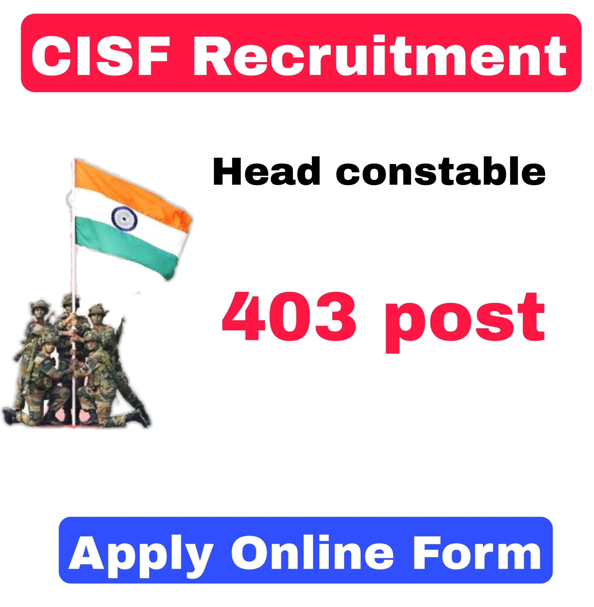 CISF Head Constable Recruitment 2025